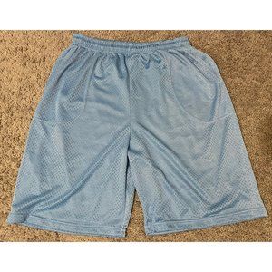 Vtg 90s Mesh Basketball Short Carolina Tar Heels Blue Size XL USA